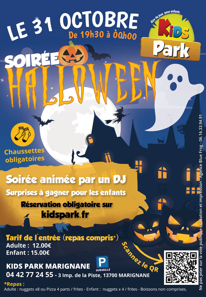 Halloween party 2023 au Kids Park Marignane