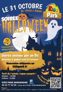 Soirée Halloween 2023 le 31 octobre