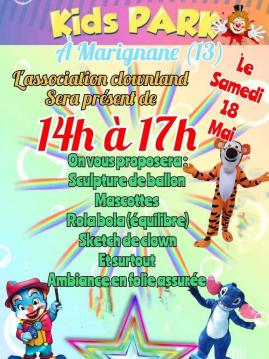 L'association ClowLand au Kids Park