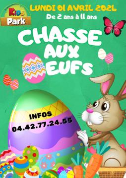 La chasse aux oeufs au Kids Park, c'est 1er avril !