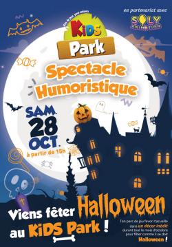 Spectacle humoristique samedi 28 octobre au Kids Park