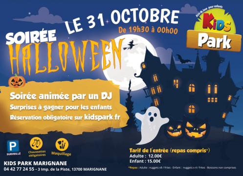 SoirÃ©e Halloween lundi 31 Octobre 2022