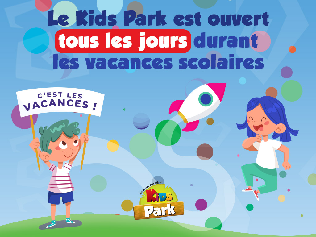 Kids Park Marignane ouvert tous les jours pendant les vacances scolaires